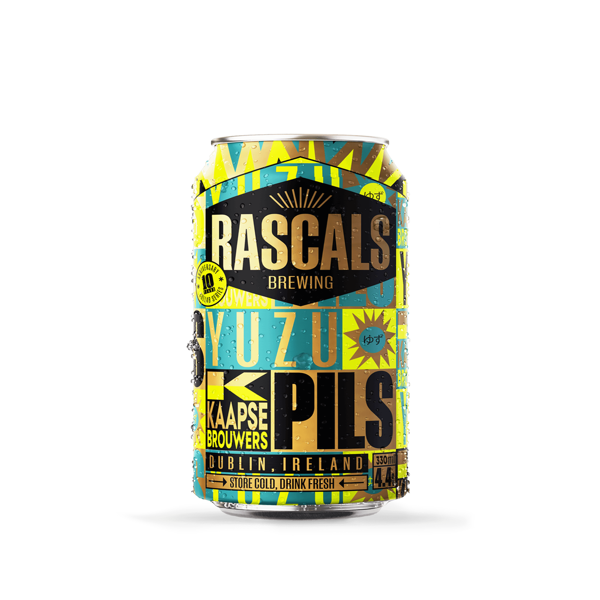 Rascals x Kaapse Yuzu Lager (440ML)